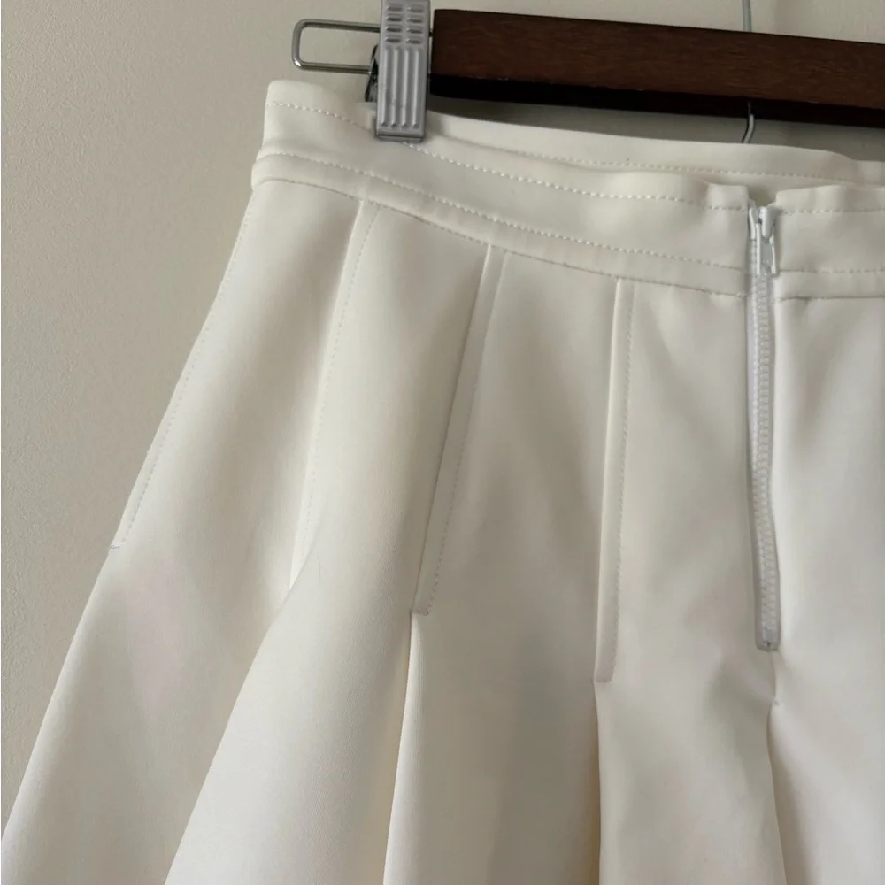 Tracy Reese White Circle Skirt Size 0 - Picture 7 of 13